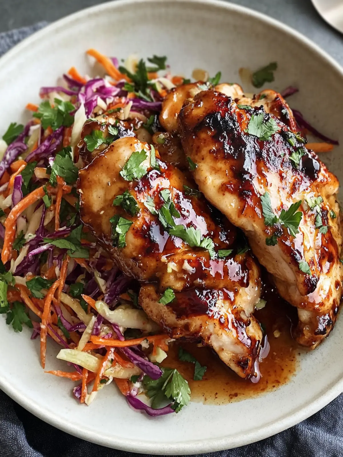 Why Sticky Apple Cider Chicken with Crisp Autumn Slaw Shines 2 Why Sticky Apple Cider Chicken with Crisp Autumn Slaw Shines