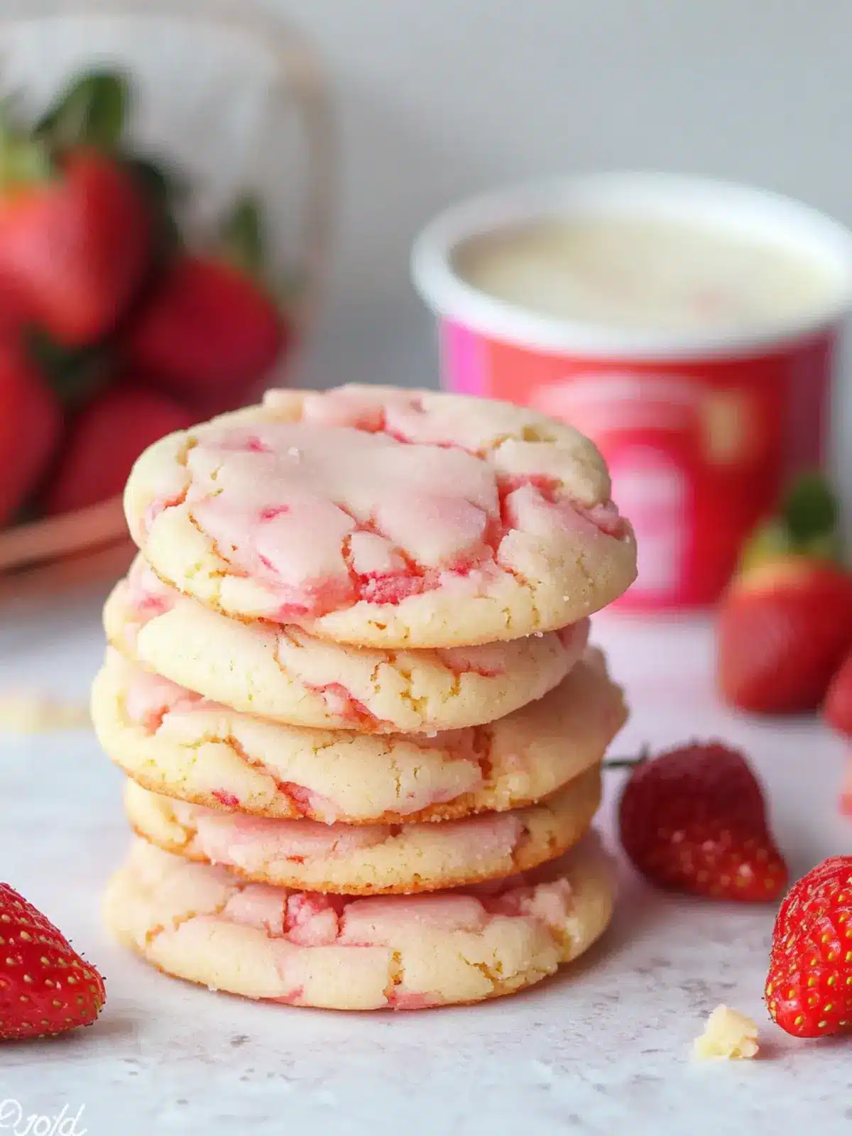 Delicious Strawberry Cake Mix Cookies for Easy Baking Joy 5 Strawberry Cake Mix Cookies