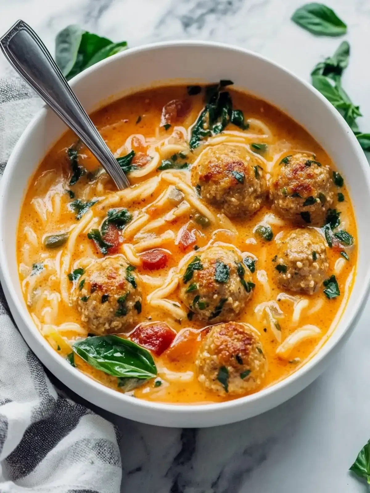 Creamy Italian Meatball Soup Recipe for Cozy One-Pot Bliss 4 Creamy Italian Meatball Soup Recipe | Easy One-Pot Dinner
