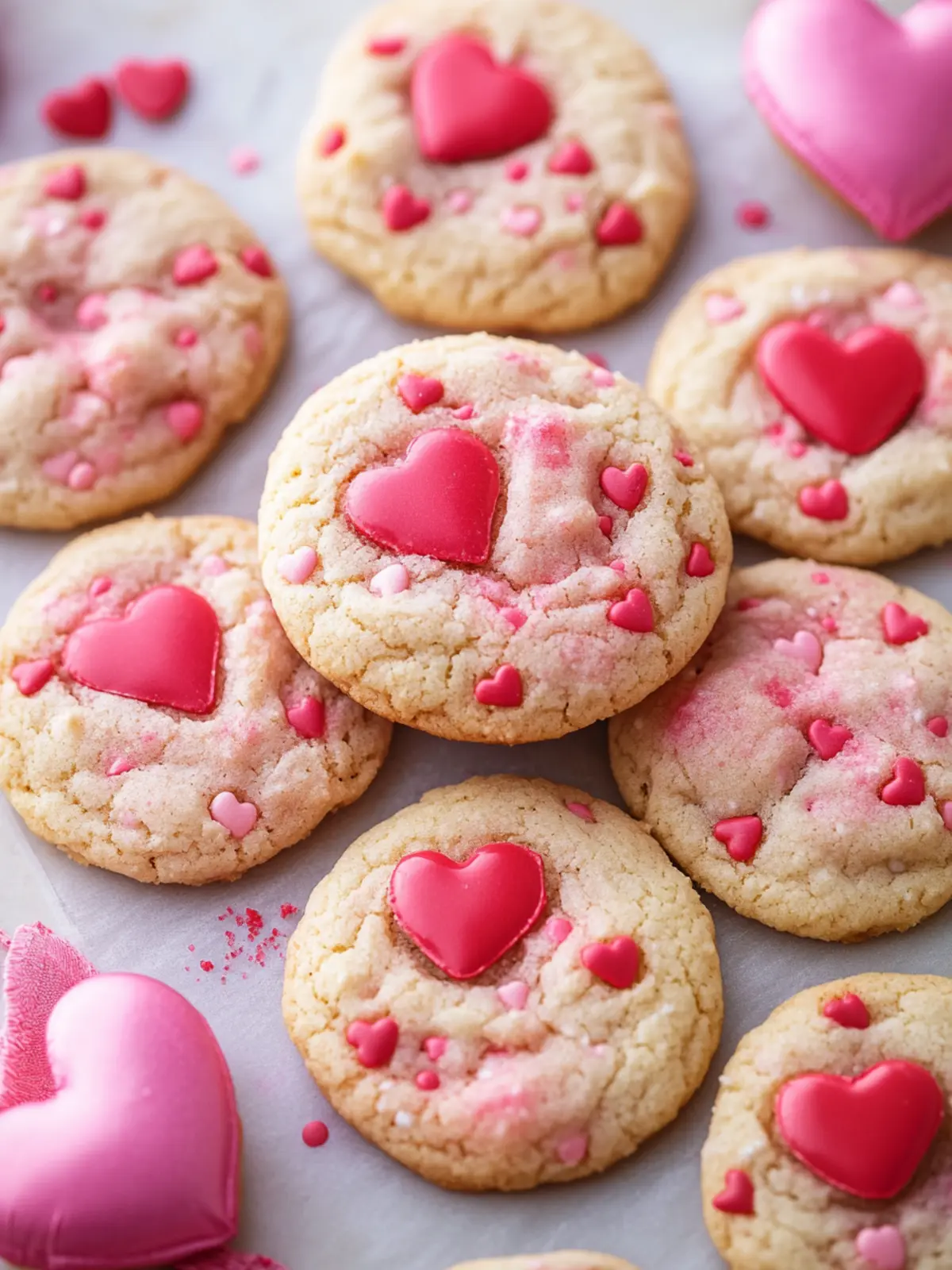 Sweet Valentine’s Day Cake Mix Cookies in Just 20 Minutes! 2 Valentine’s Day Cake Mix Cookies
