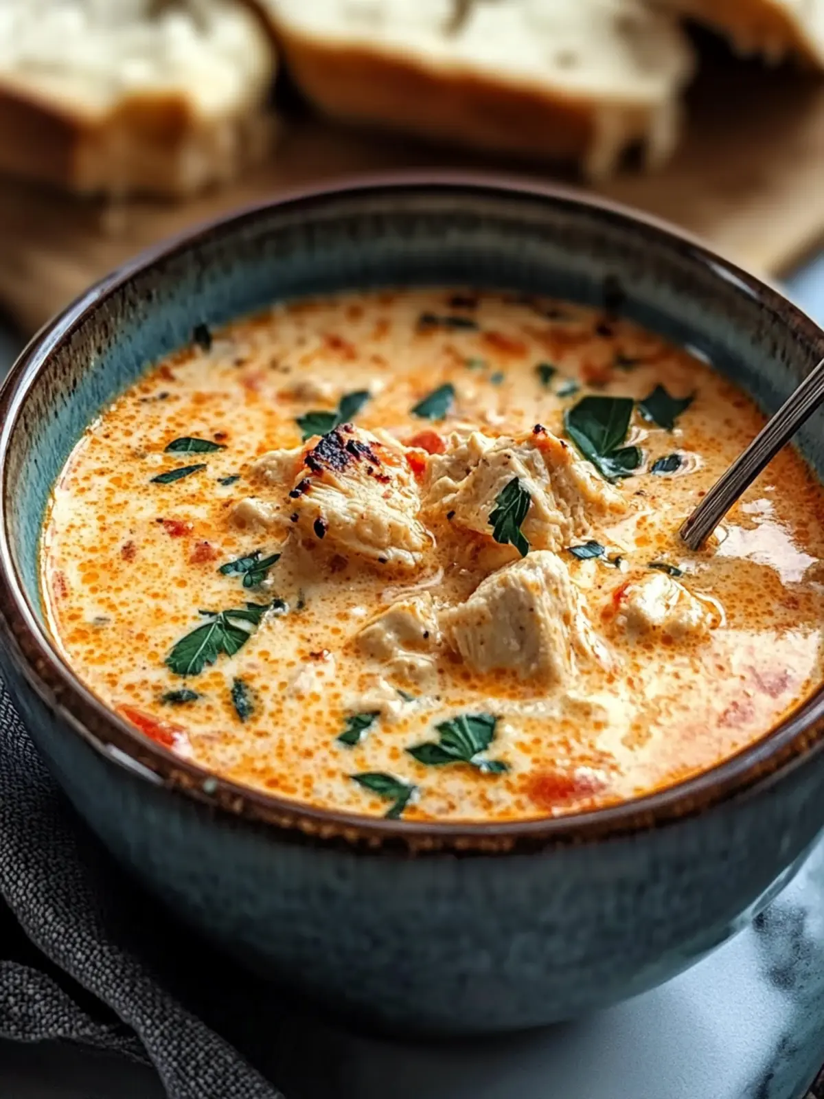 Crock Pot Creamy Chicken Parmesan Soup: Your Cozy Bowl of Joy 2 Crock Pot Creamy Chicken Parmesan Soup: Cozy Comfort In A Bowl