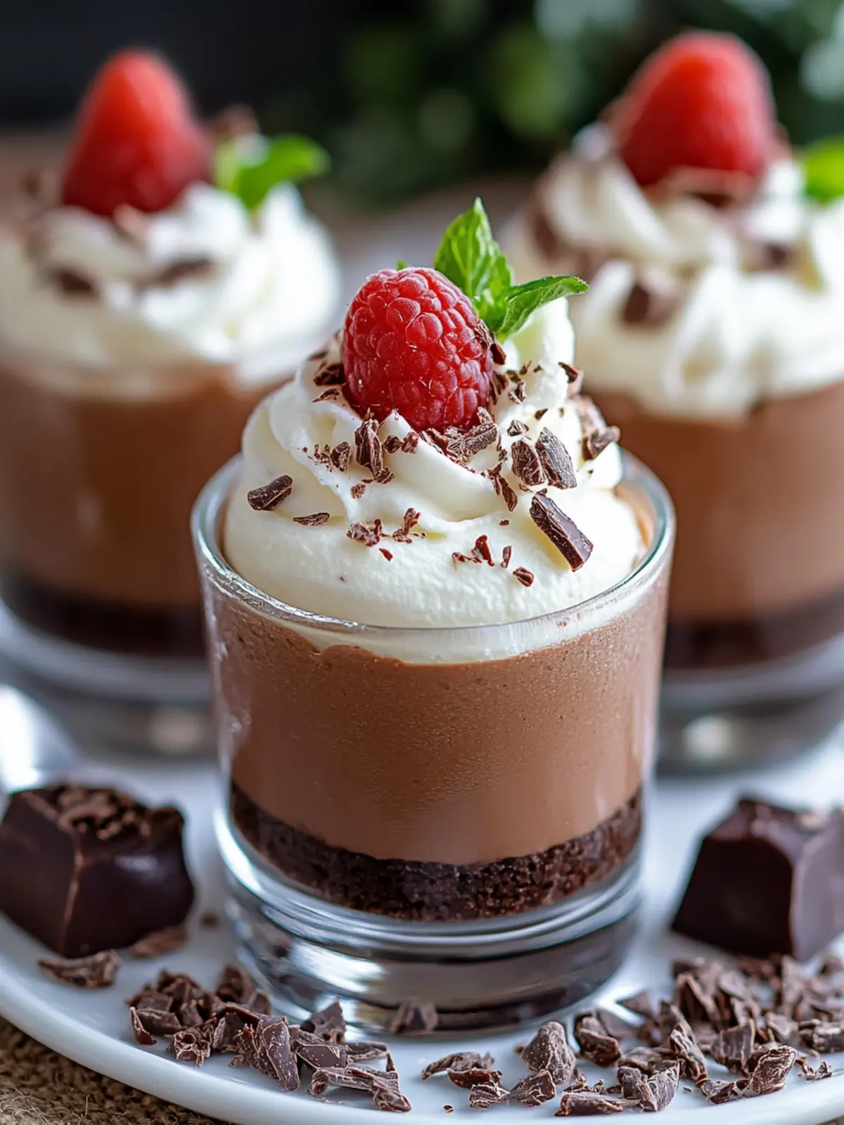 Decadent Triple Chocolate Mousse Cups You Can Whip Up Today 5 Triple Chocolate Mousse Cups