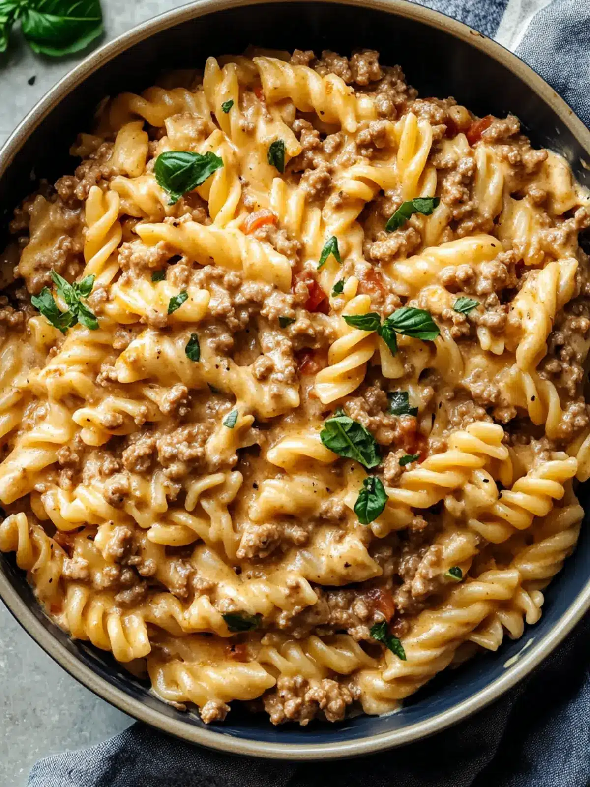 Stovetop Creamy Ground Beef Pasta Recipe for Quick Comfort 2 Stovetop Creamy Ground Beef Pasta Recipe: A Flavorful and Easy Dinner Solution
