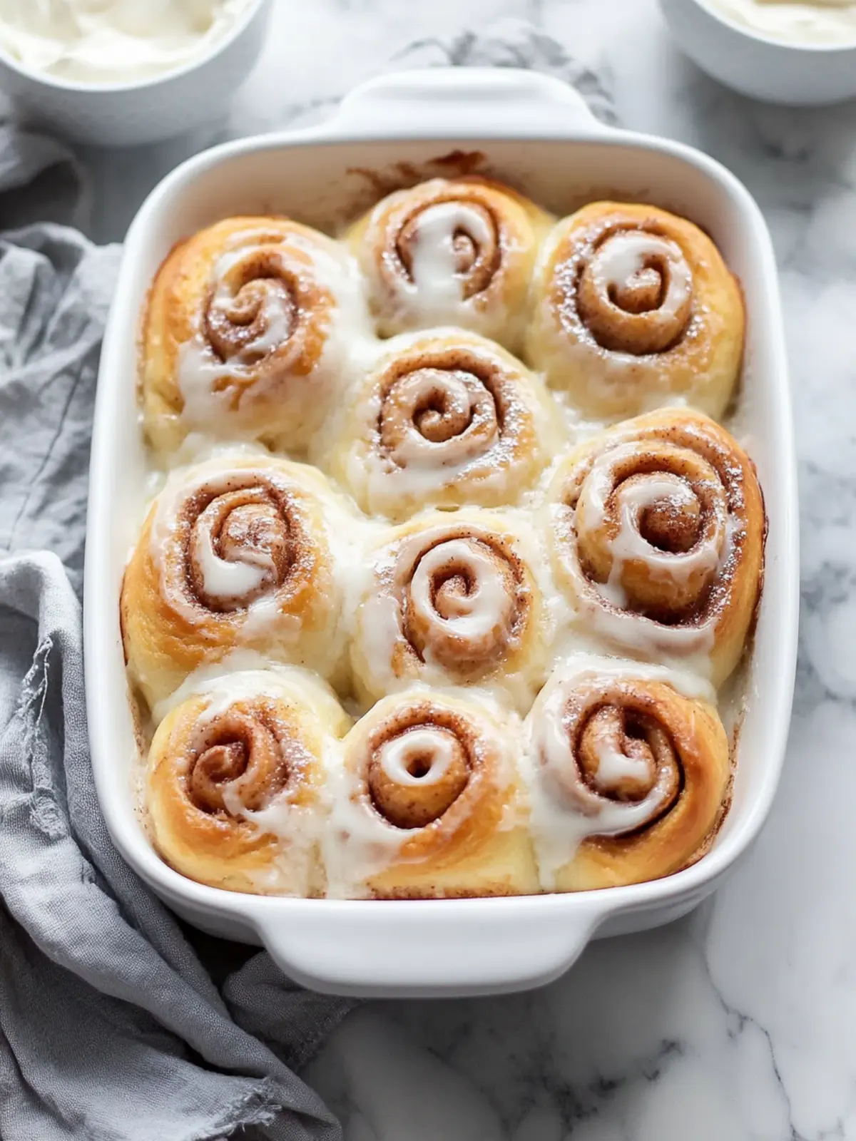 Soft and Fluffy Homemade Cinnamon Rolls with Cream Cheese Frosting 2 Homemade Cinnamon Rolls (Soft + Fluffy!)
