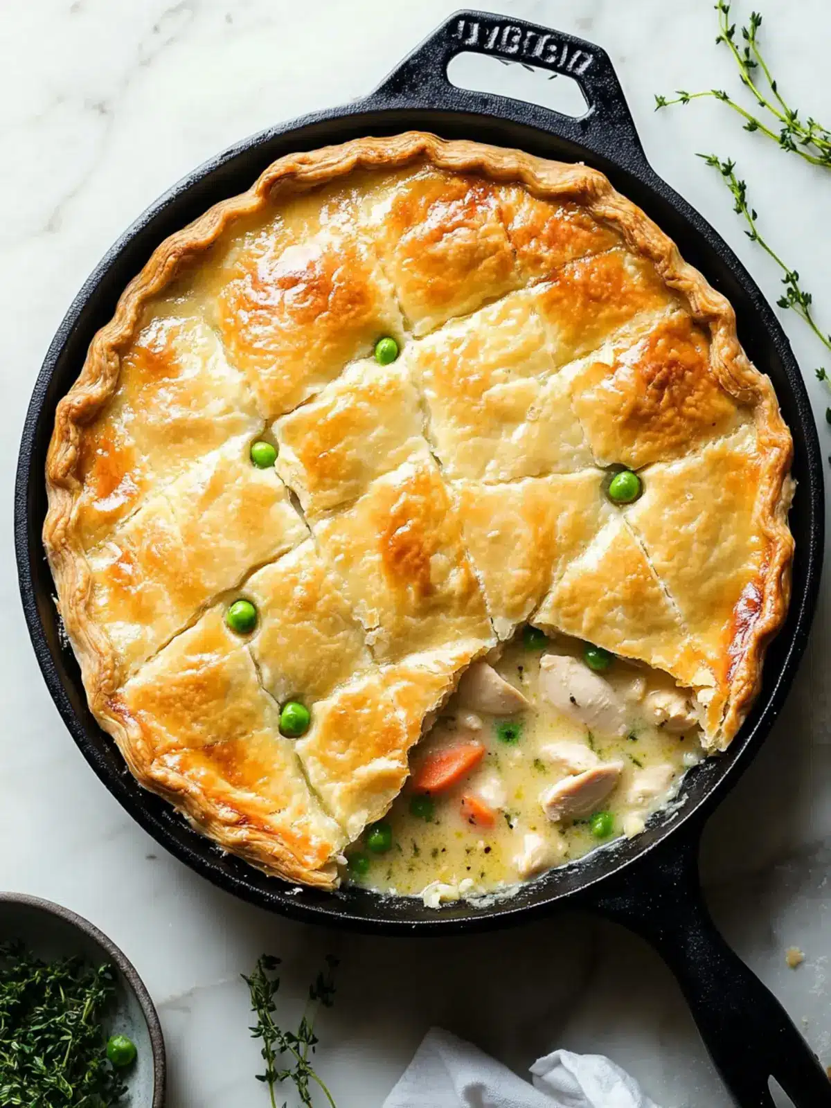 Easy Skillet Chicken Pot Pie for Ultimate Cozy Nights 4 Skillet Chicken Pot Pie