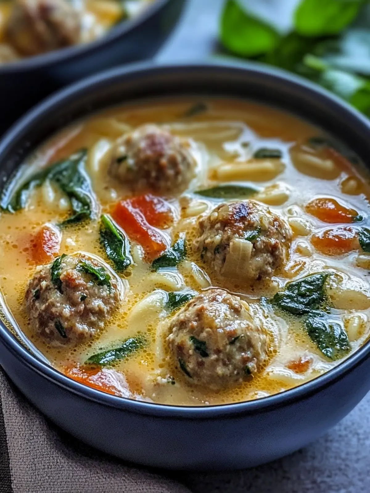 Creamy Italian Meatball Soup That Warms Every Heart 2 Creamy Italian Meatball Soup