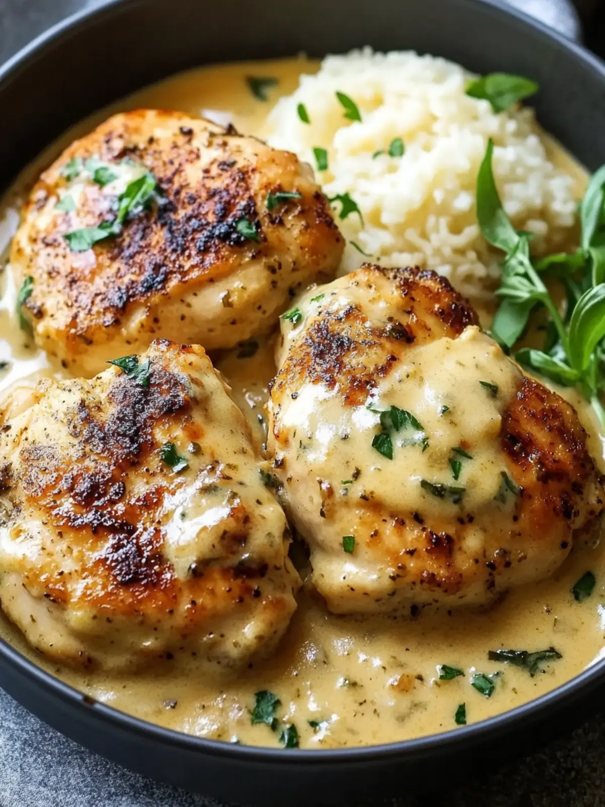 Creamy Garlic Chicken: Your New Go-To One-Pan Wonder 4 Creamy Garlic Chicken