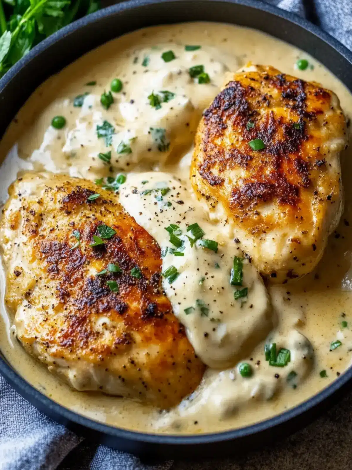 Creamy Garlic Chicken: Your New Go-To One-Pan Wonder 3 Creamy Garlic Chicken