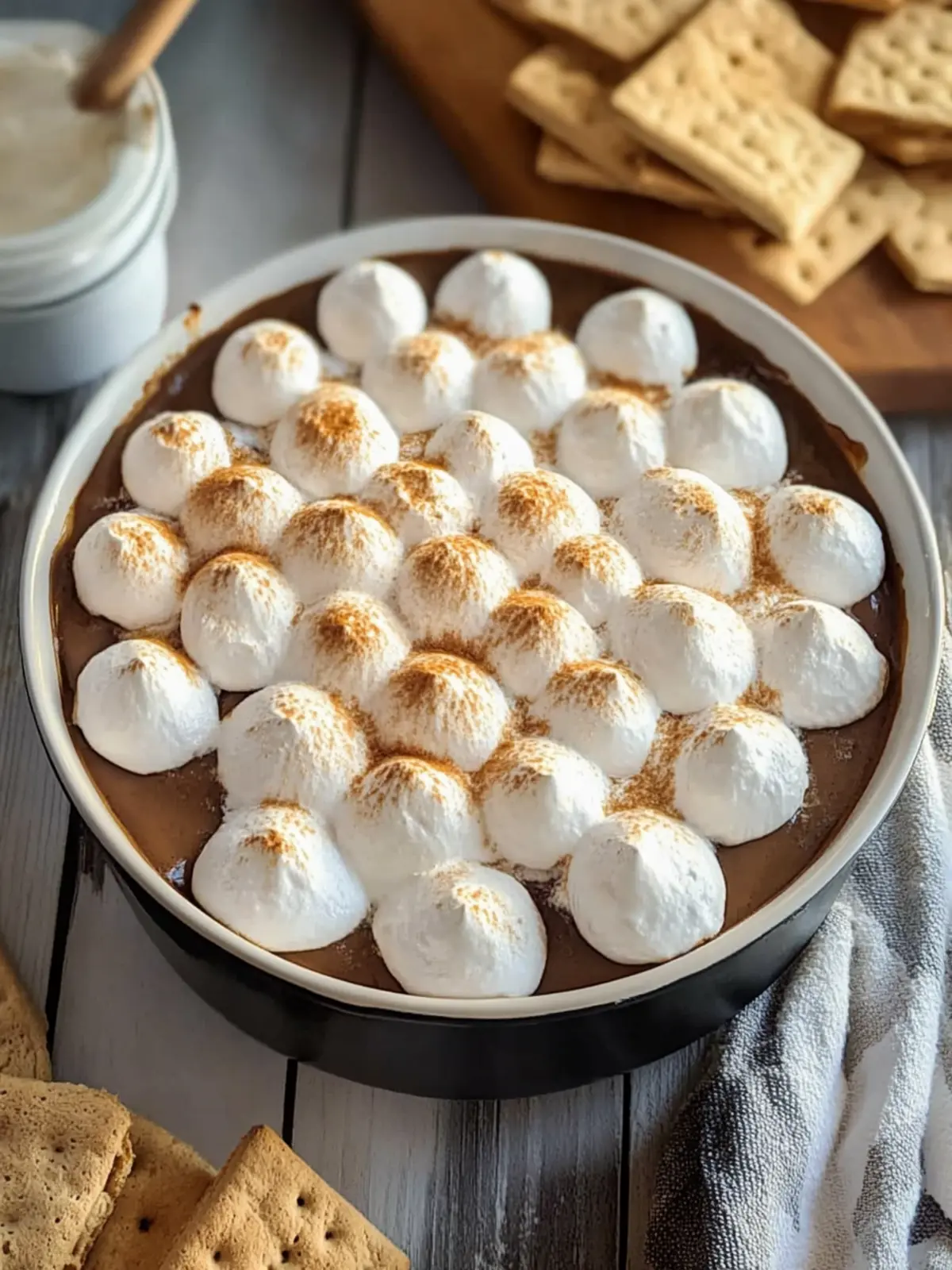 Irresistible S'mores Dip: A 10-Minute Joyful Treat 3 S’mores Dip