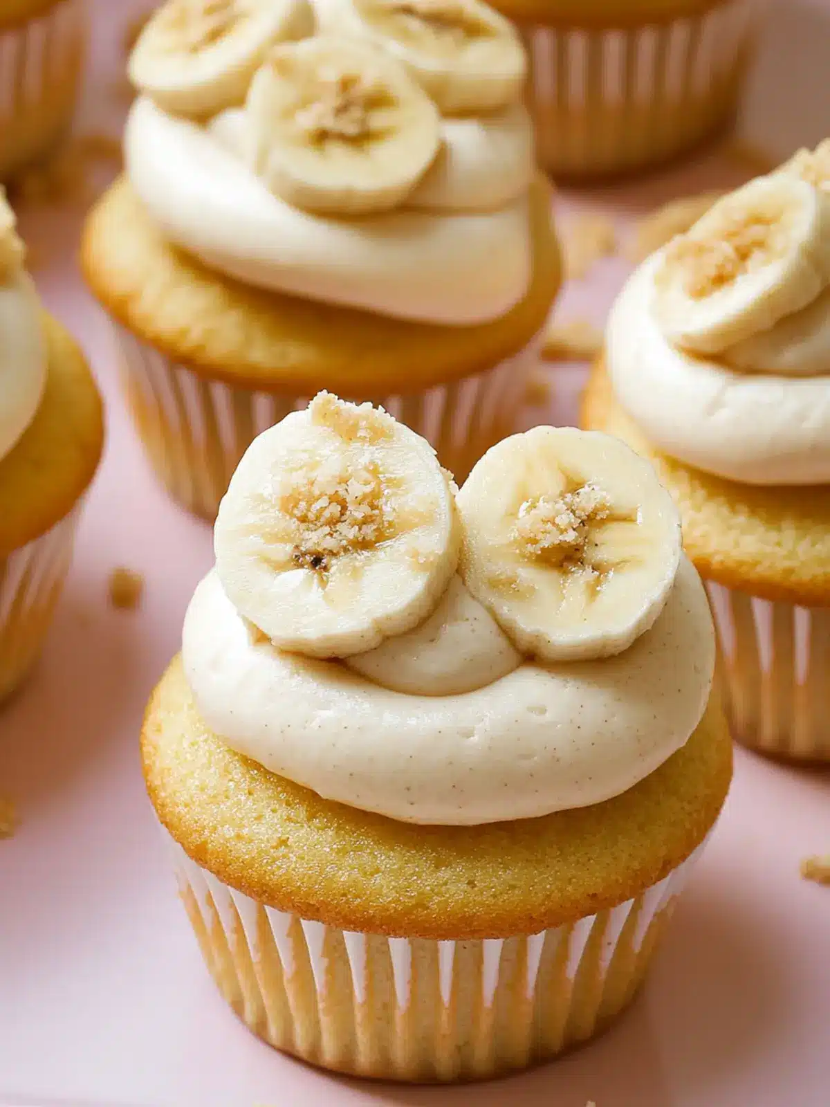 Banana Pudding Cupcakes That Taste Like Nostalgia! 5 Banana Pudding Cupcakes