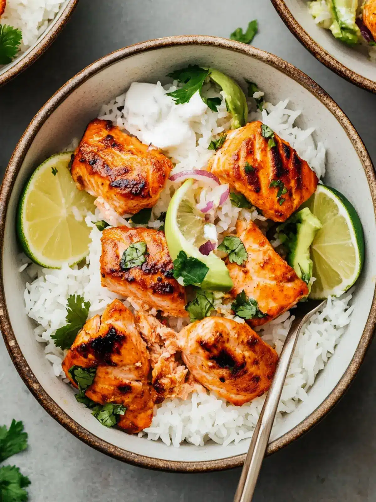 20-Minute Tandoori Salmon Rice Bowls for Flavor-Packed Meals 3 20-Minute Tandoori Salmon Rice Bowls