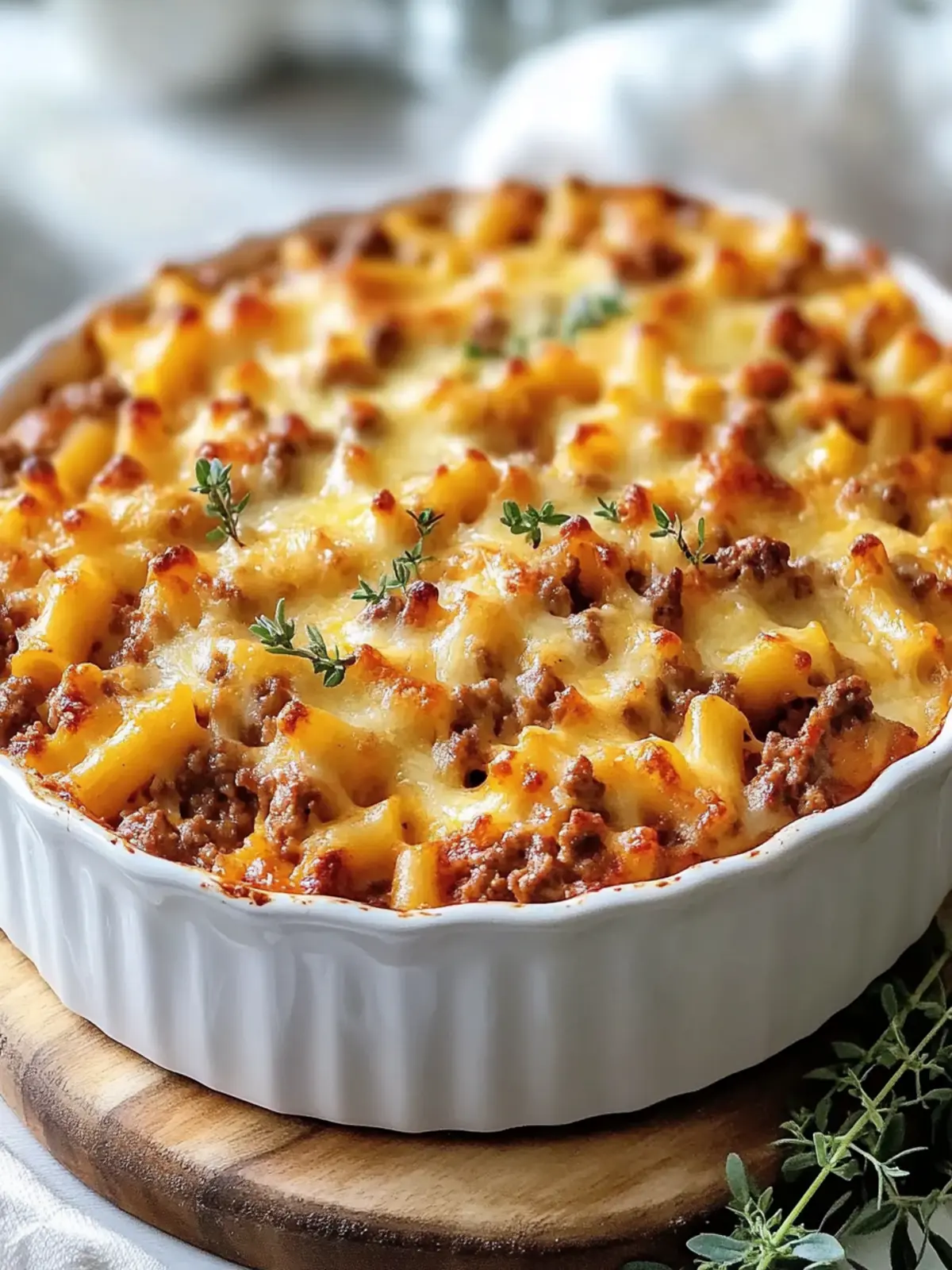 Savory Homemade Ground Beef Casserole for Cozy Family Nights 2 Homemade Ground Beef Casserole