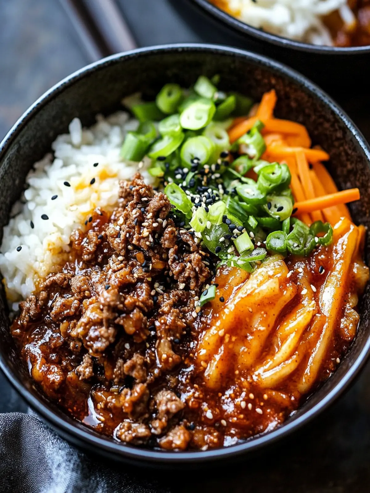 Gochujang Beef Bowls: Customizable Delights for Any Night 4 Gochujang Beef Bowls