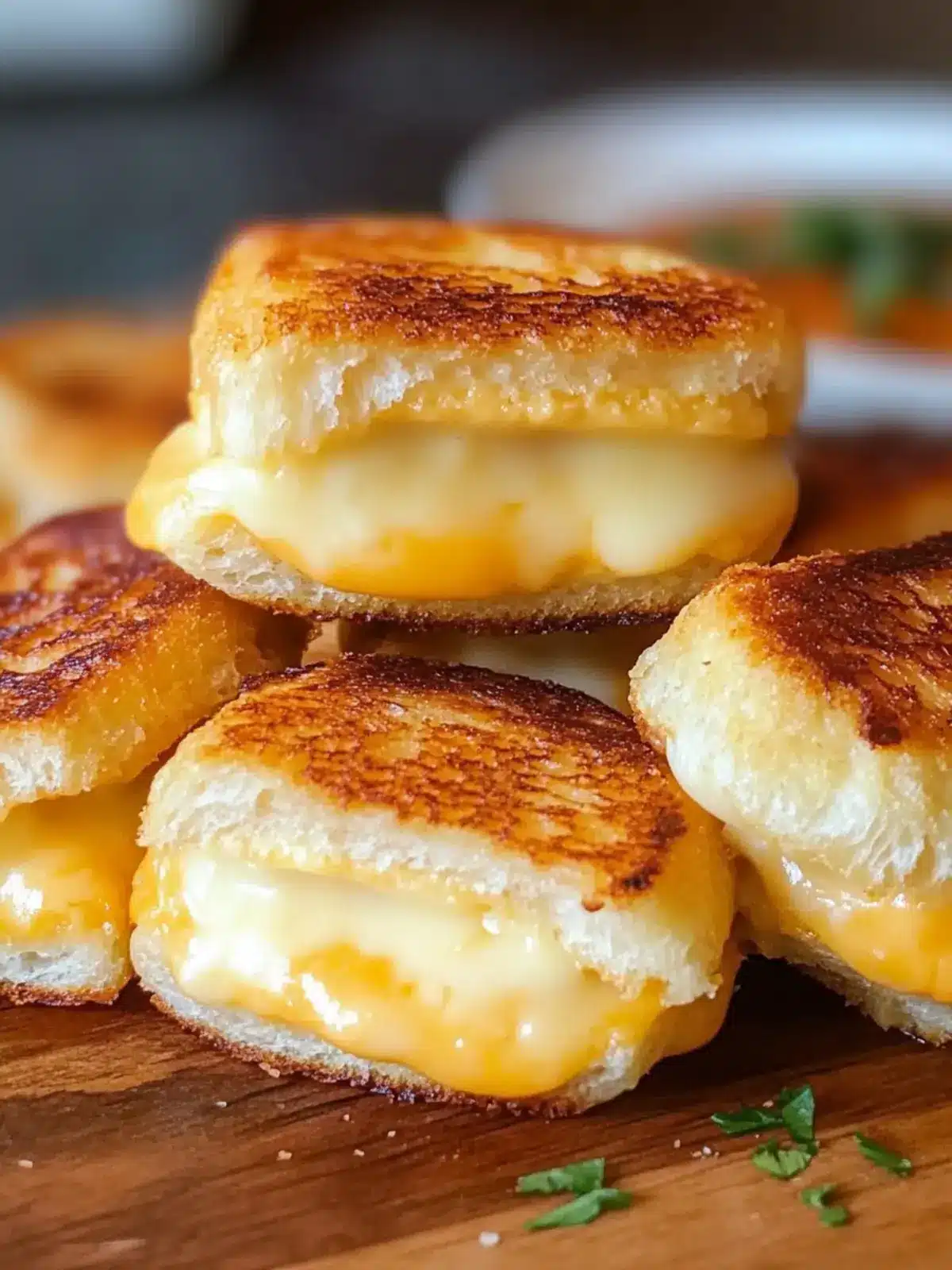Mini Grilled Cheese Hawaiian Rolls – Easy Crowd-Pleaser Delight 3 Mini Grilled Cheese Hawaiian Rolls – Easy, Cozy, Crowd-Pleaser Recipe