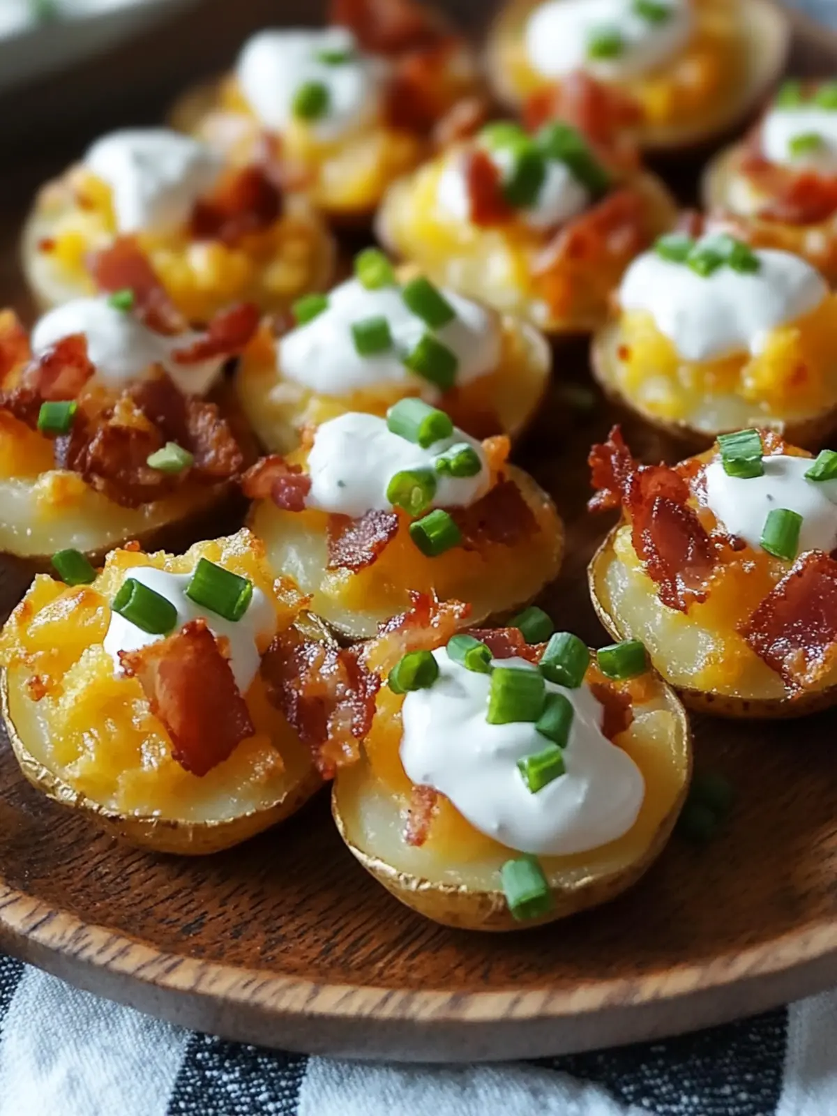 Loaded Mini Potato Bites: The Ultimate Party Snack Delight 2 Loaded Mini Potato Bites