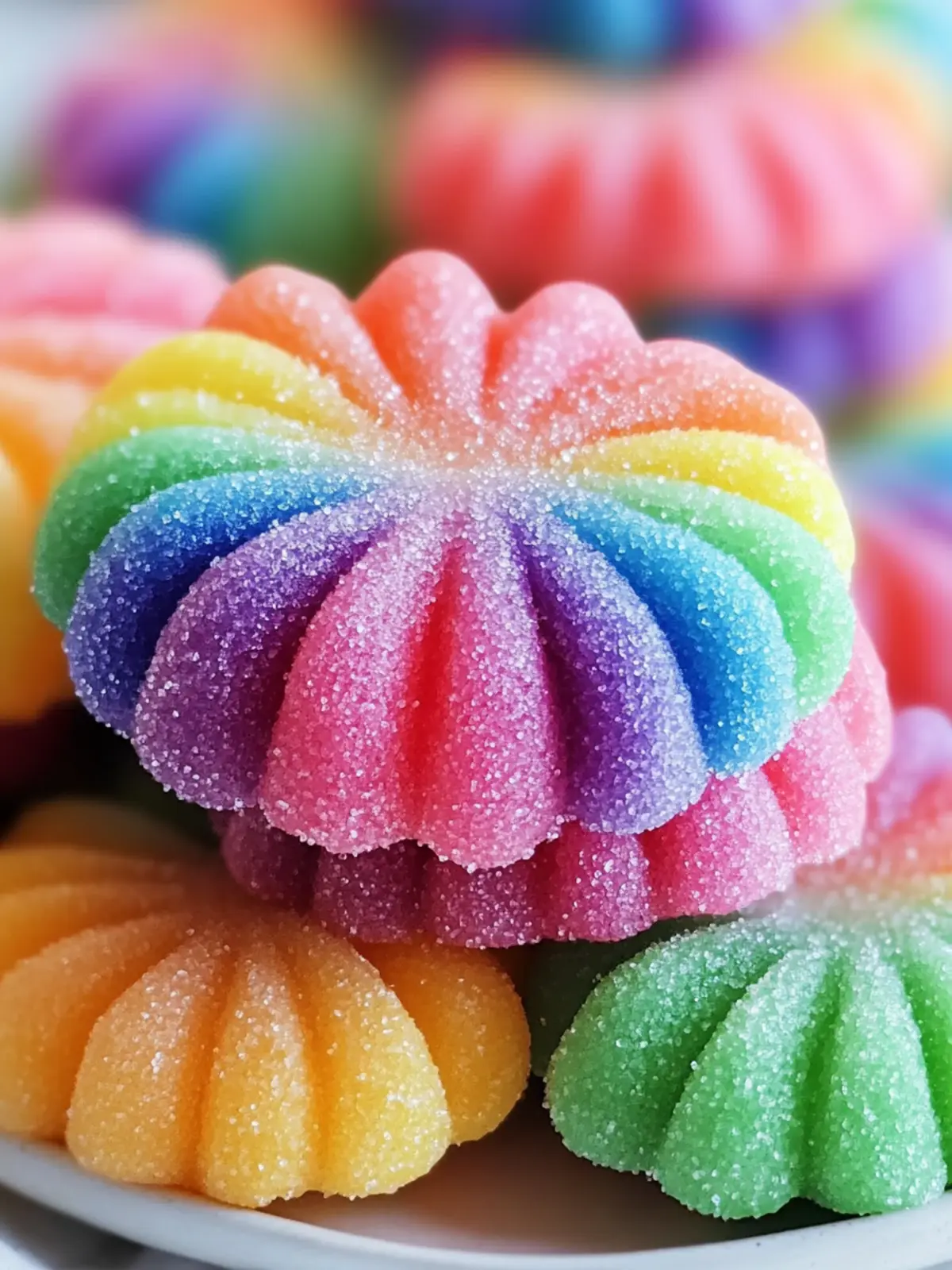 Rainbow Jello Sugar Cookies That Spark Joy in Every Bite 2 Rainbow Jello Sugar Cookies That Spark Joy in Every Bite