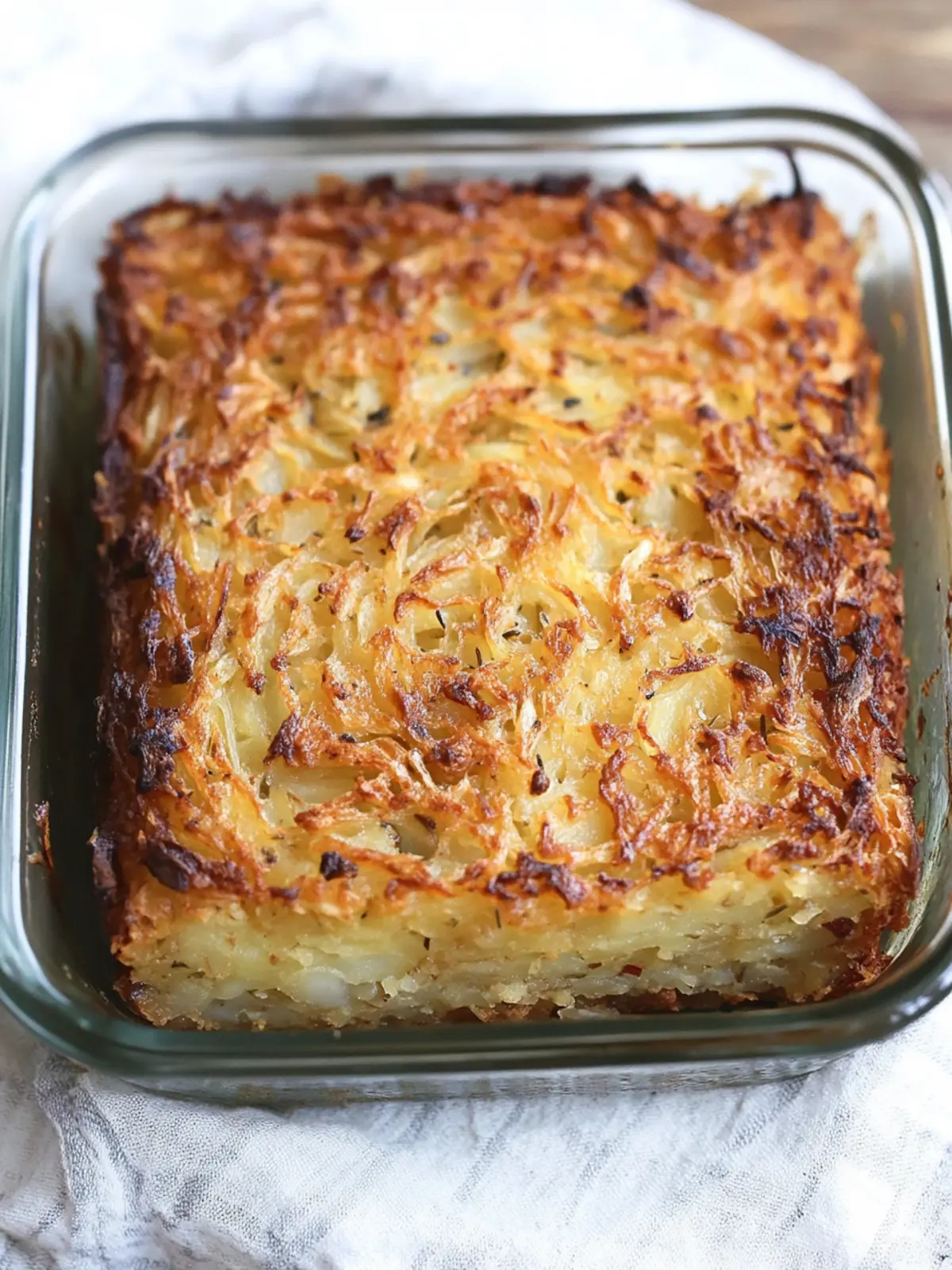 Crispy Potato Kugel Recipe: A Healthy Twist on Tradition 5 Crispy Potato Kugel Recipe
