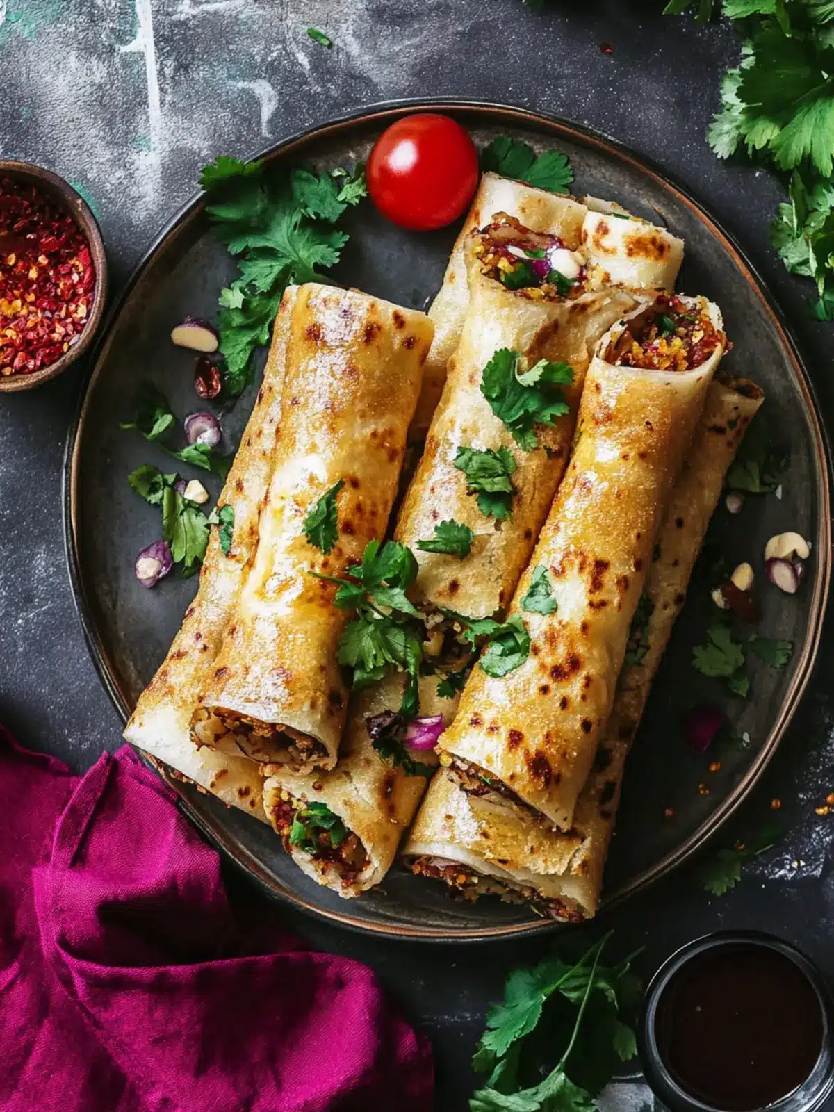 Crispy Musakhan Rolls: A Flavor-Packed Twist for Dinner 3 Crispy Musakhan Rolls