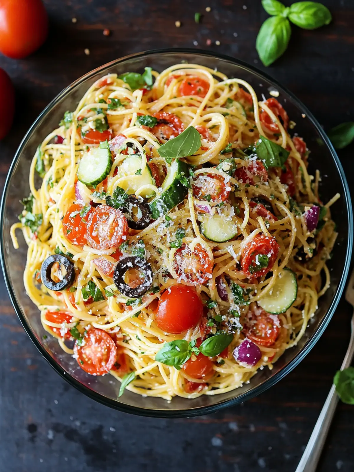 Refreshing Spaghetti Salad That’s Perfect for Summer Gatherings 4 Spaghetti Salad