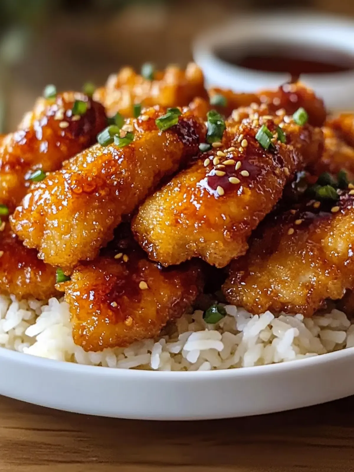 Easy Crispy Chicken with Honey Garlic Sauce in 30 Minutes 5 Easy Crispy Chicken with Honey Garlic Sauce
