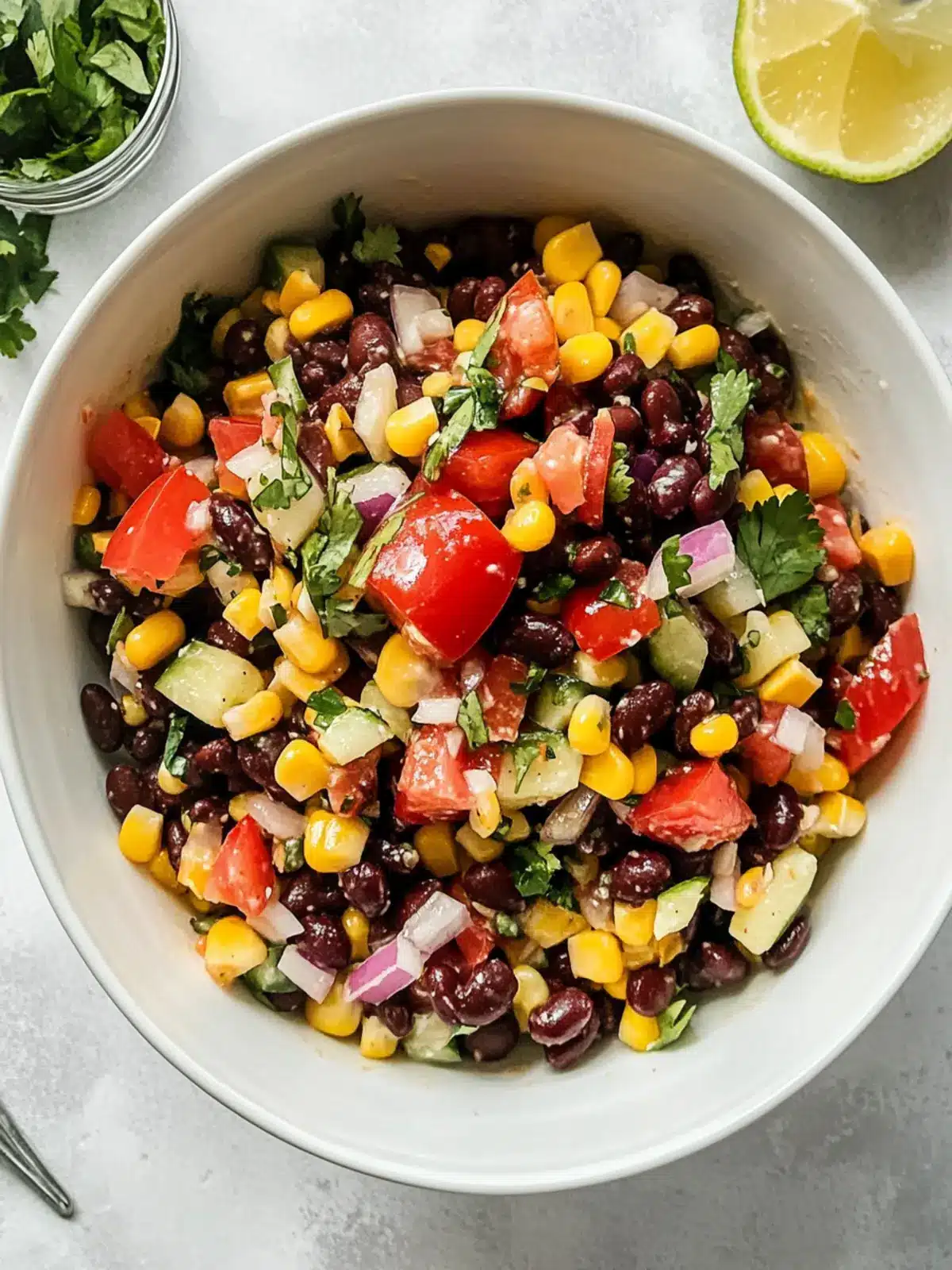 Delicious Black Beans and Corn Salad for a Vibrant Summer Meal 3 Black Beans and Corn Salad