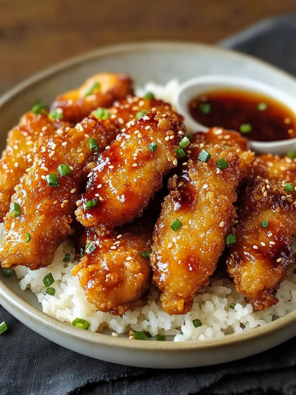 Easy Crispy Chicken with Honey Garlic Sauce in 30 Minutes 2 Easy Crispy Chicken with Honey Garlic Sauce