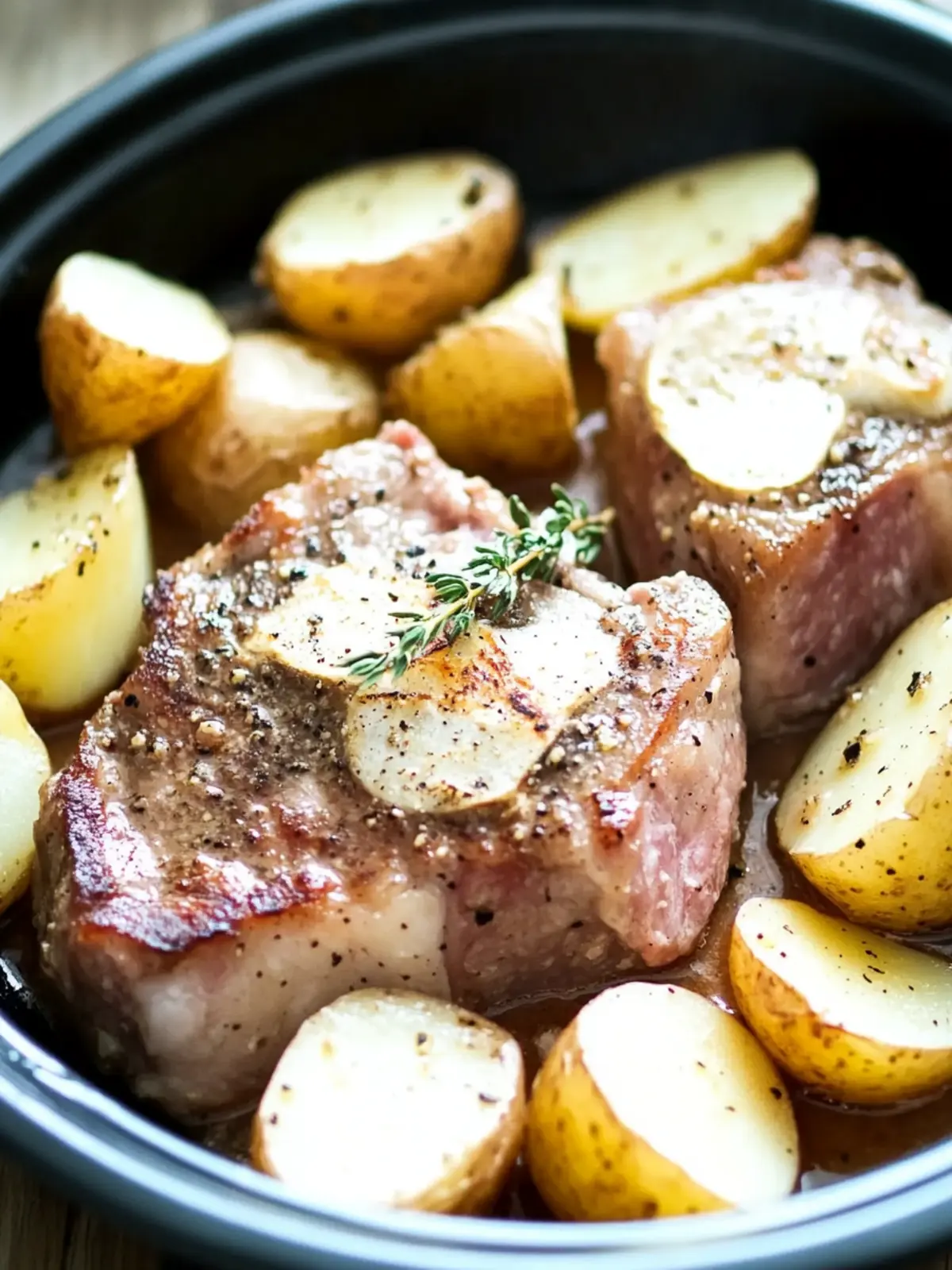 Gordon Ramsay's Easy Crockpot Ranch Pork Chops and Potatoes Recipe 3 Gordon Ramsay Crockpot Ranch Pork Chops And Potatoes Recipe