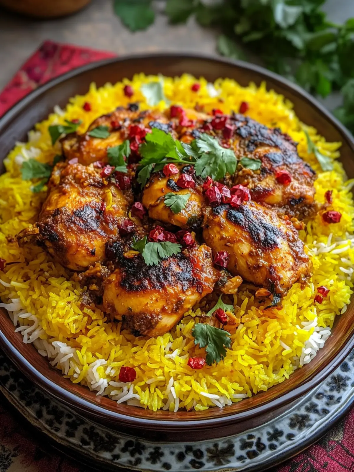 Persian Chicken & Saffron Rice: Your New Favorite One-Pot Wonder 4 Persian Chicken & Saffron Rice: Discover This Flavorful Delight!