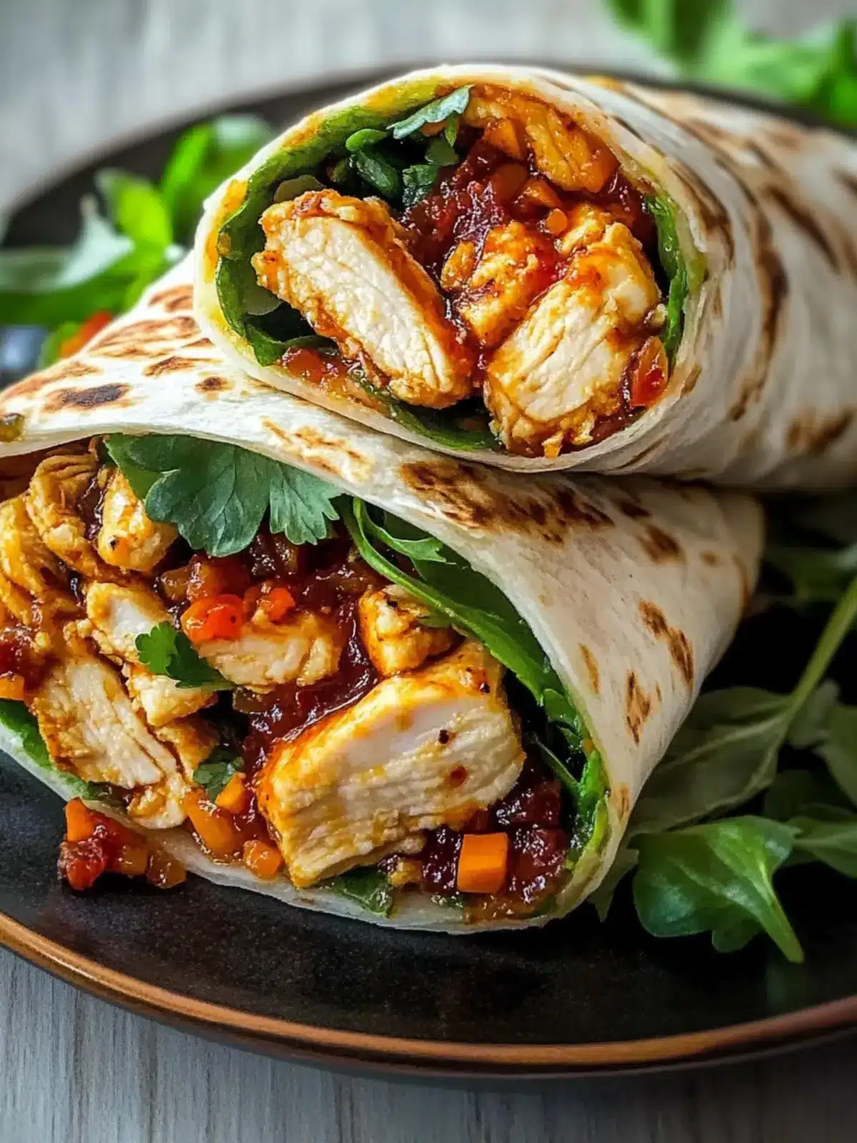 Sweet Chili Chicken Wraps: Your New Favorite Flavor-Packed Lunch 4 Sweet Chili Chicken Wraps: A Flavor-Packed Lunch You’ll Love