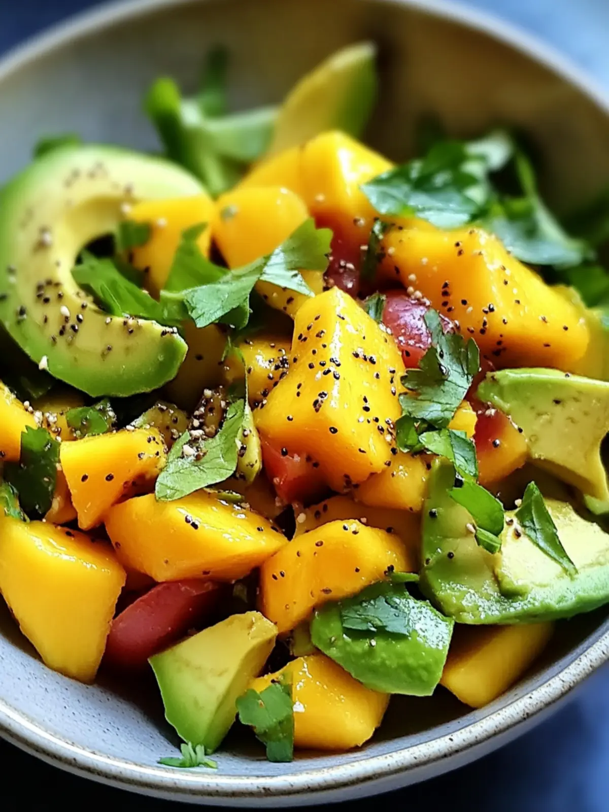 Avocado Mango Salad Fresh, Healthy & Bursting with Flavor Bliss 3 Avocado Mango Salad Fresh, Healthy & Bursting with Flavor