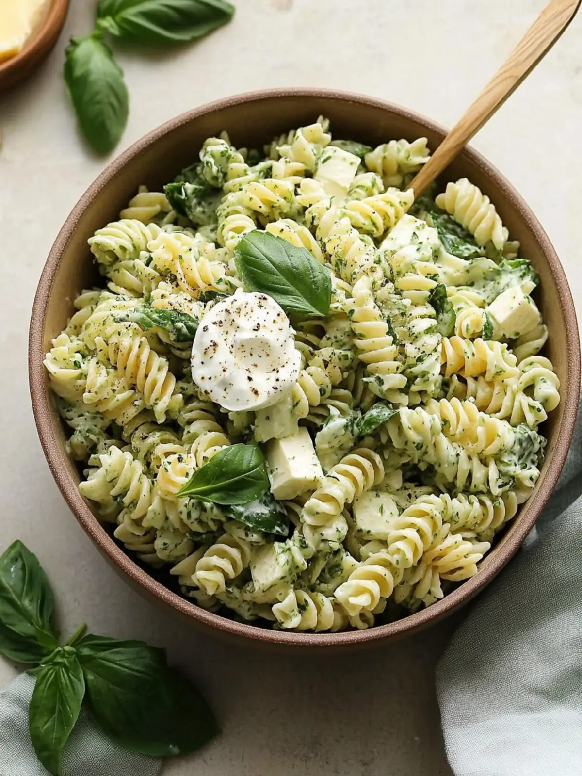 Green Goddess Pasta Salad Recipe with Fresh Herbs Love 5 Green Goddess Pasta Salad Recipe with Fresh Herbs and Creamy Dressing