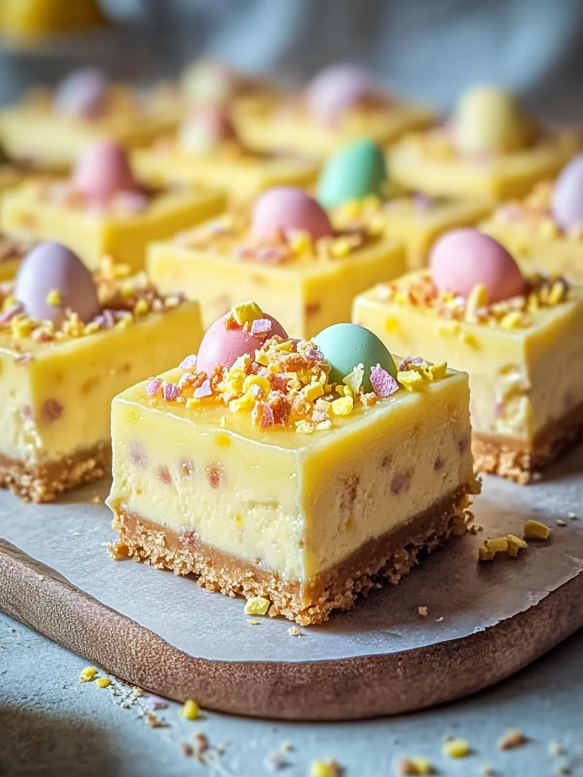 Zesty Easy Easter Egg Lemon Cheesecake Bars for Spring Fun 3 Easy Easter Egg Lemon Cheesecake Bars with a Zesty Twist