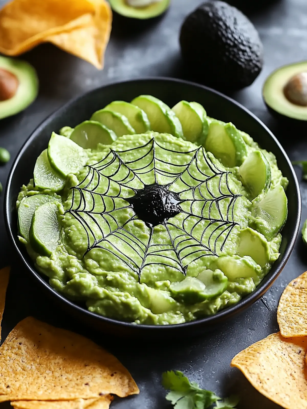 Spiderweb Guacamole: Perfectly Spooky for Your Halloween Bash 3 Spiderweb Guacamole