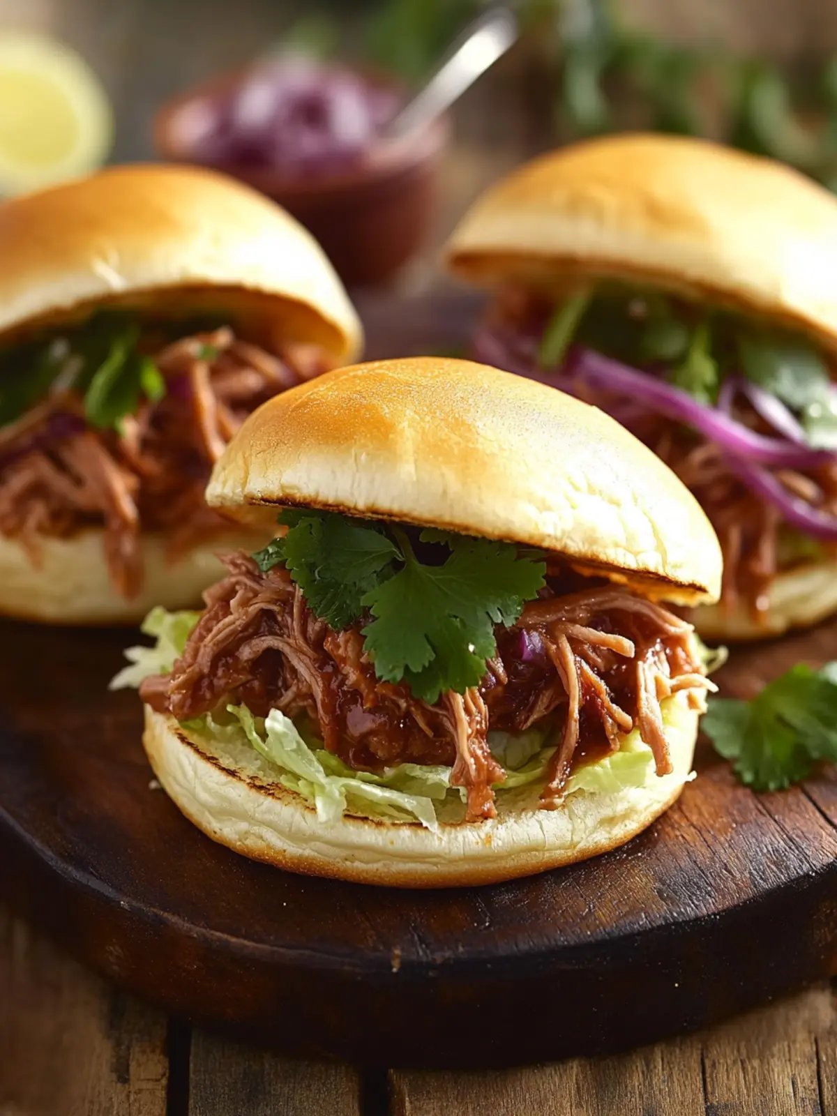 Irresistible Pulled Pork Sliders: Perfect for Football Season 4 Pulled Pork Sliders (Football Season Dish)