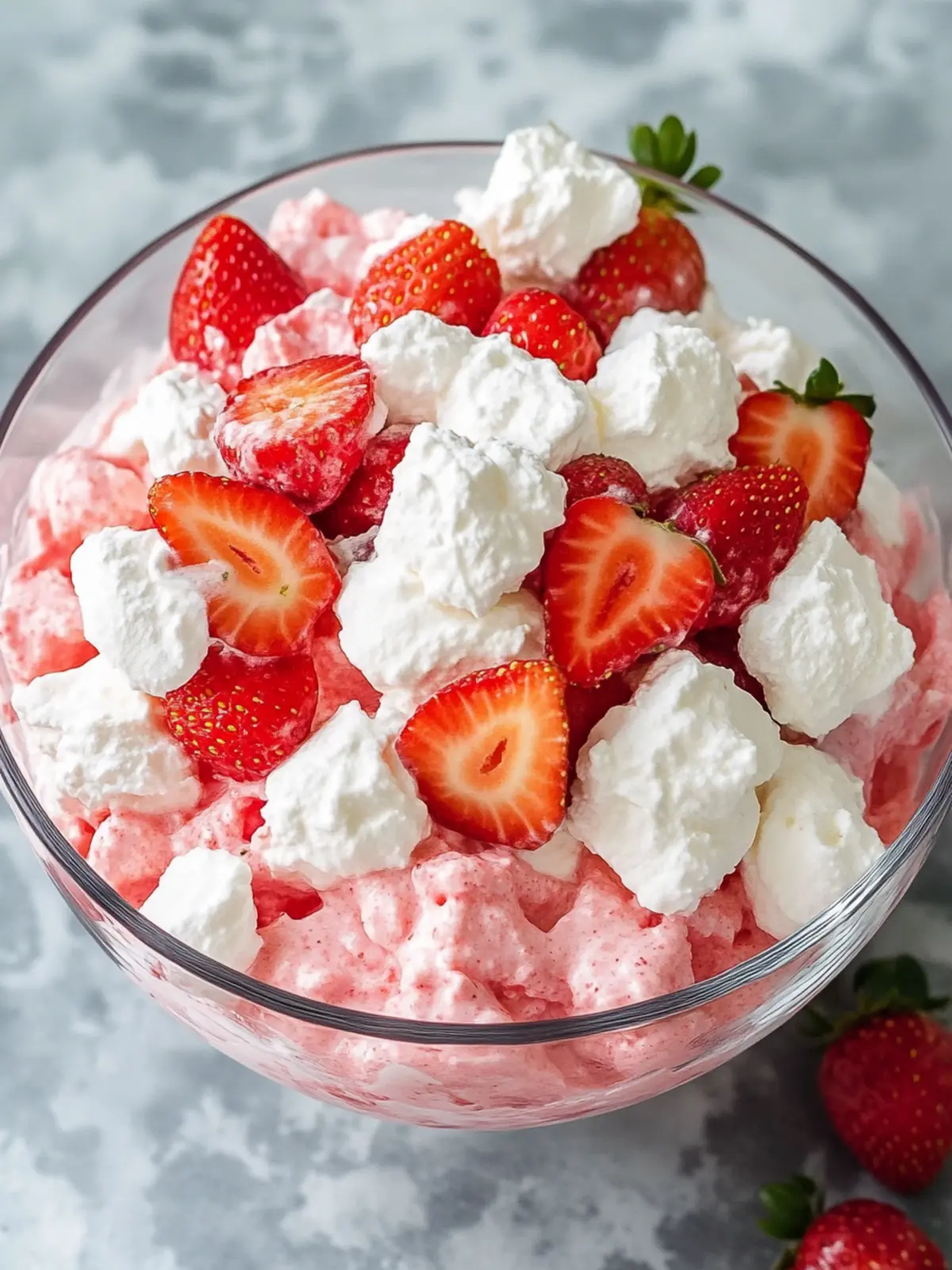 Refreshing Strawberry Fluff Salad for Sunny Gatherings 4 Strawberry Fluff Salad