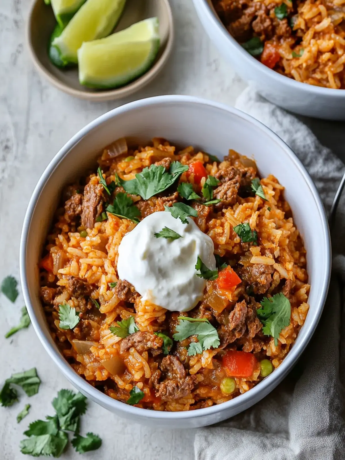 Savory Instant Pot Mexican Style Beef and Rice in 30 Minutes 3 Instant Pot Mexican Style Beef and Rice