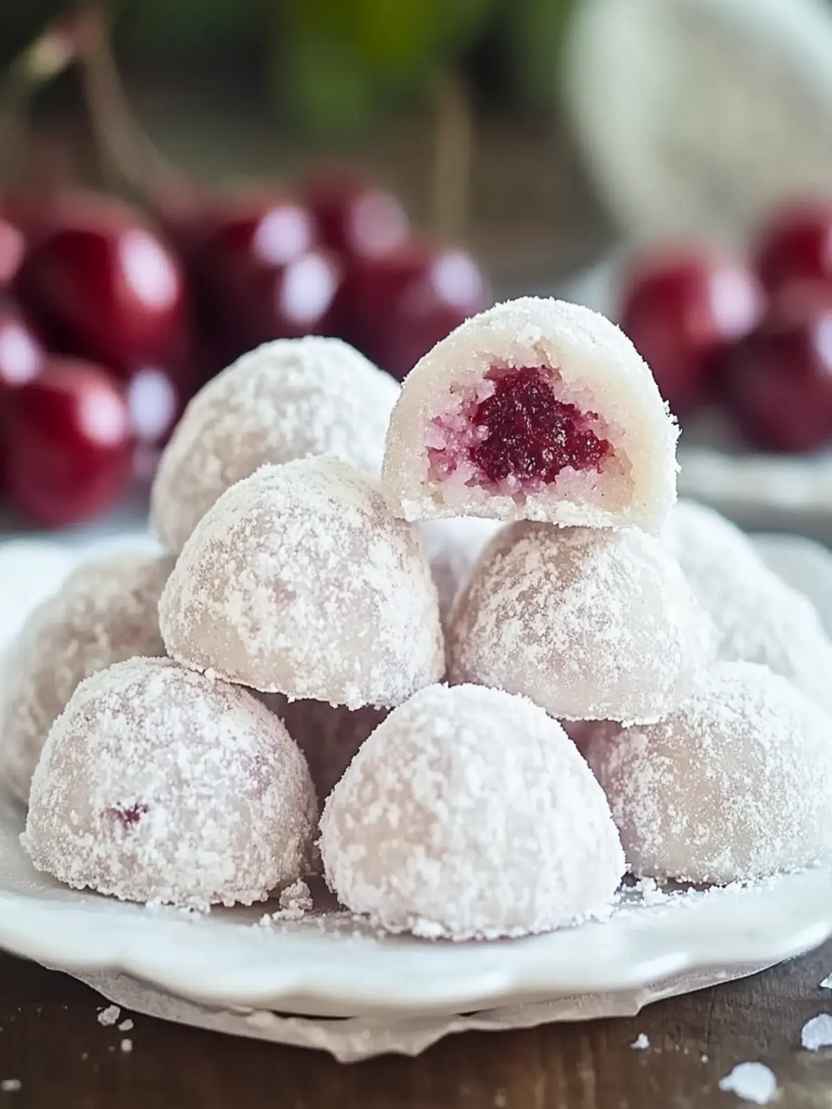 Cherry Snowball Cookies That Melt Your Heart This Holiday Season 6 Cherry Snowball Cookies