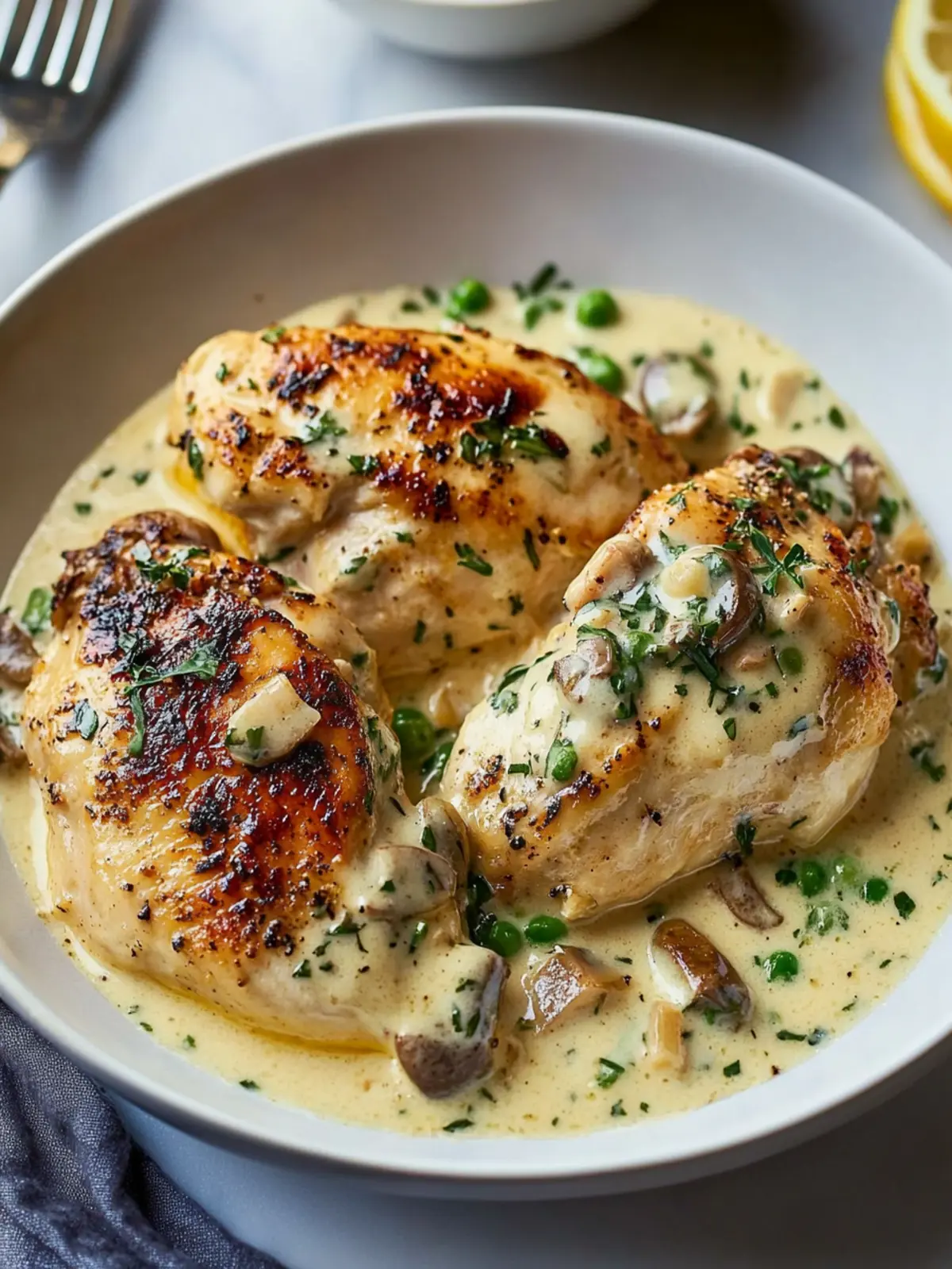 Creamy Garlic Chicken Recipe: Quick Comfort for Your Table 4 Creamy Garlic Chicken Recipe