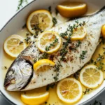 Lemon and Thyme Roasted Sea Bass for a Healthy Dinner Delight 5 Lemon and Thyme Roasted Sea Bass