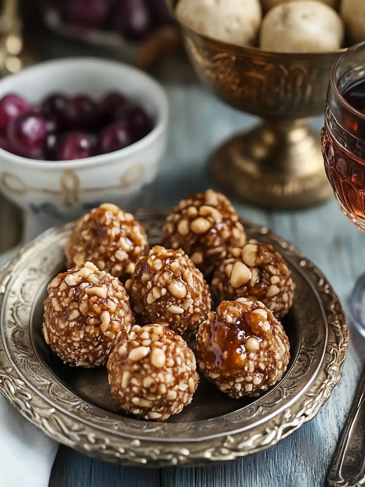 Sephardic Style Charoset Bites for a Guilt-Free Sweet Treat 2 Sephardic Style Charoset Bites for a Sweet Snack Surprise