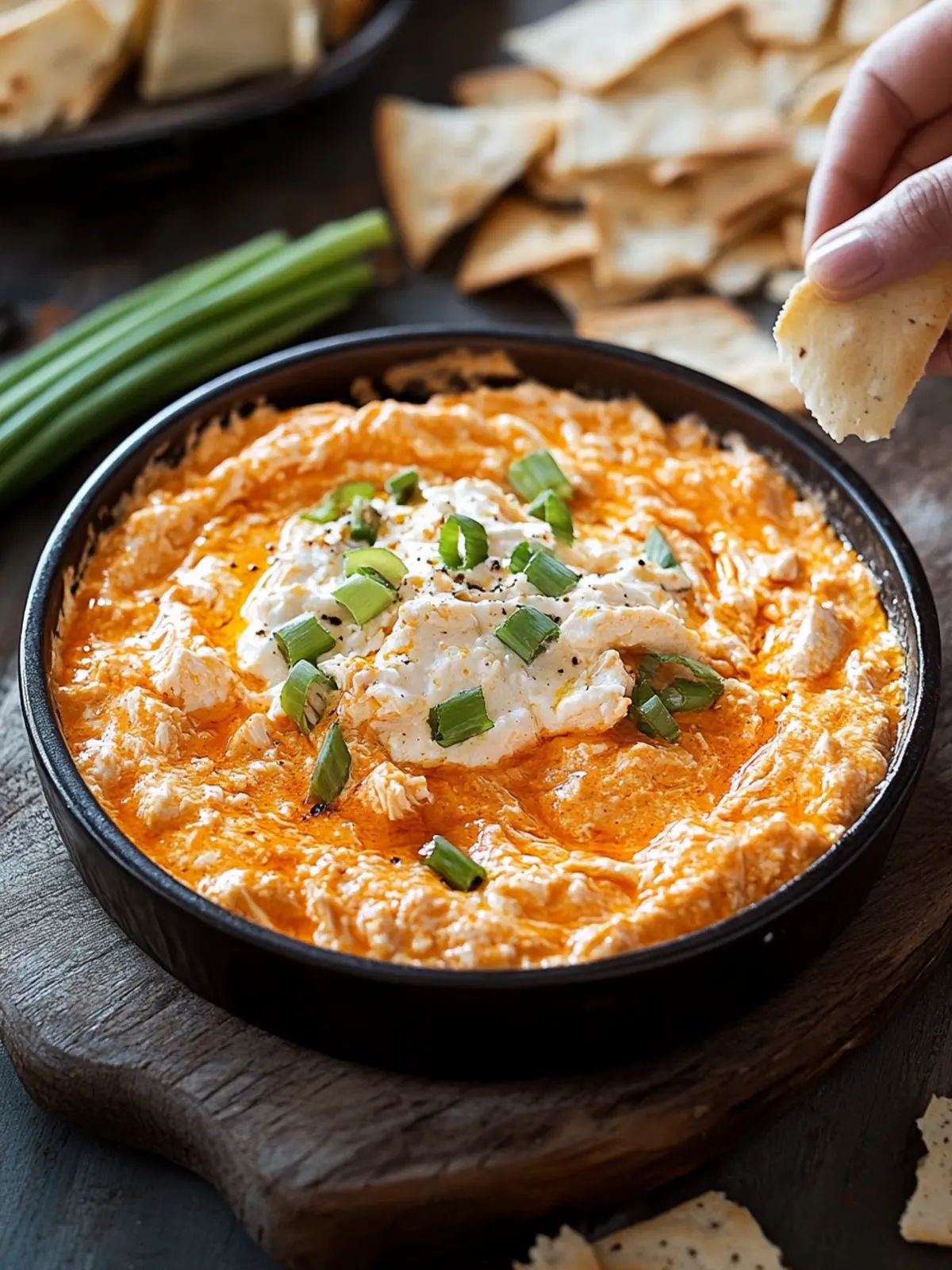 Savory Buffalo Chicken Dip - Perfect for Your Next Gathering 2 Buffalo Chicken Dip