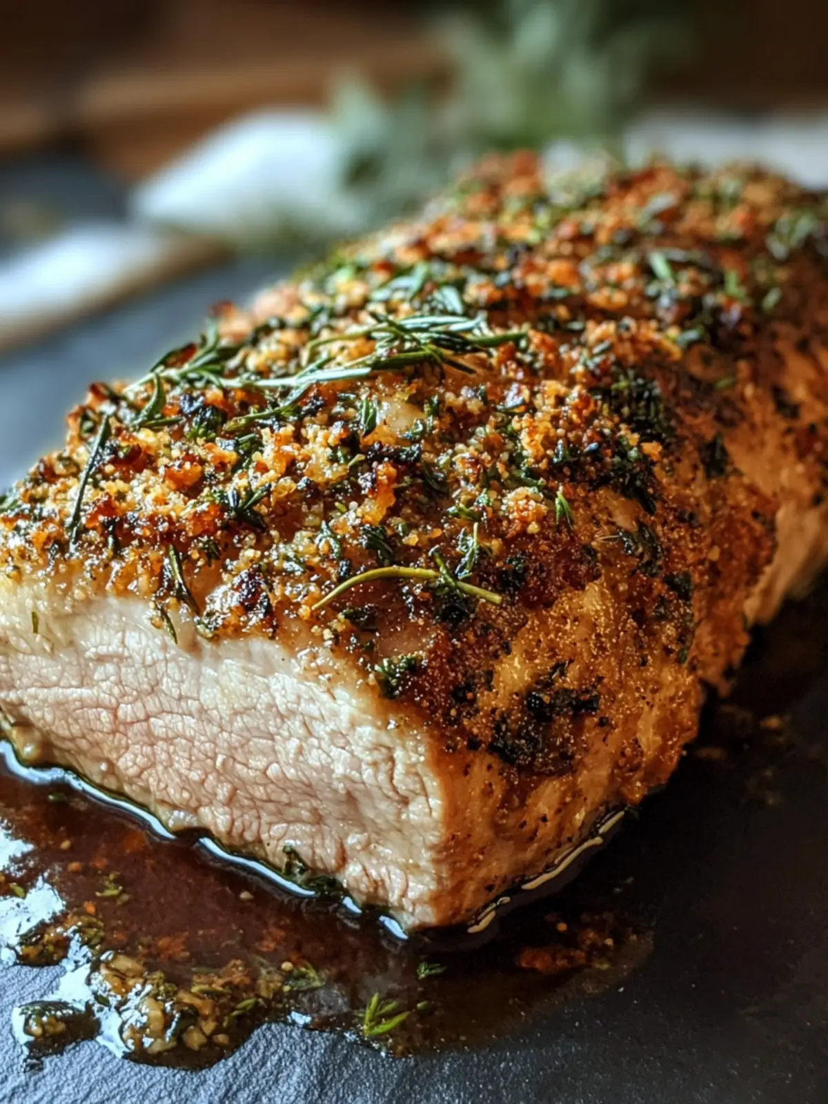Delicious Herb Crusted Pork Loin: One Amazing Recipe You’ll Love 4 Delicious Herb Crusted Pork Loin: 1 Amazing Recipe