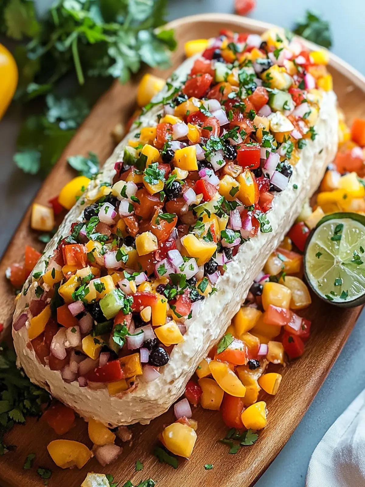 Fiesta Cowboy Caviar Cheese Log: Your New Favorite Appetizer 5 Fiesta Cowboy Caviar Cheese Log
