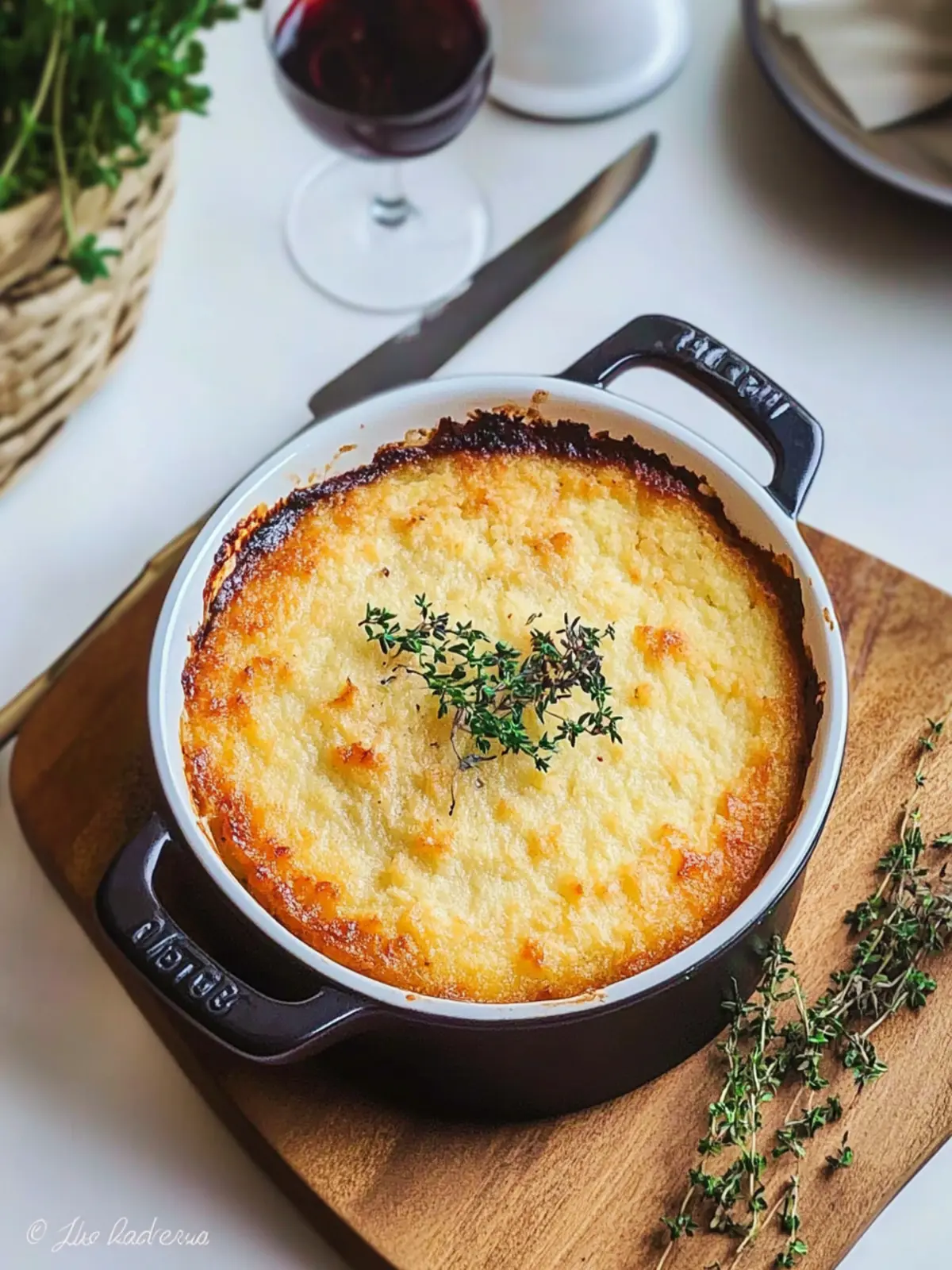 Savor the Comfort of Lebanese Shepherd's Pie Potato Souffle 2 Lebanese Shepherd’s Pie- Potato Souffle