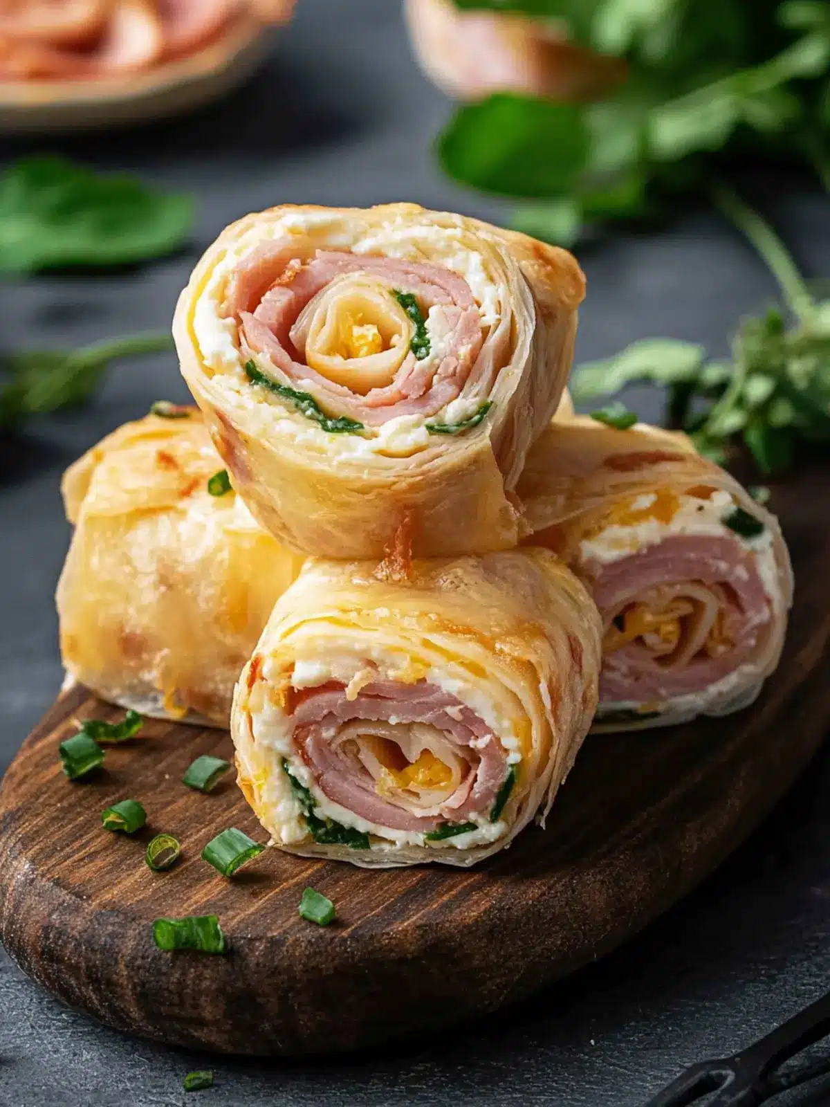 Savory Ham and Cheese Roll Ups in Just 10 Minutes! 5 Ham and Cheese Roll Ups
