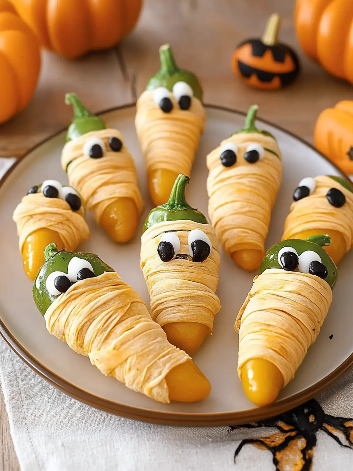 Jalapeño Popper Mummies: The Perfect Spooktacular Snack 4 Jalapeño Popper Mummies: A Spooktacular Halloween Treat