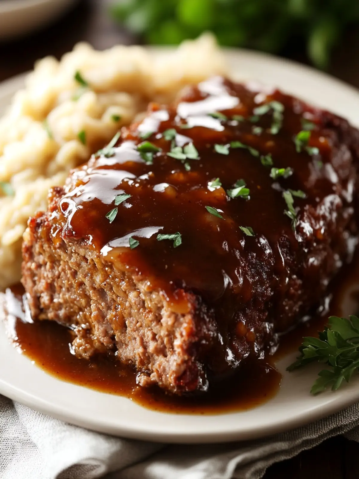 Homemade Meatloaf with Gravy – Irresistible Comfort Food Delight 3 Homemade Meatloaf with Gravy – The Ultimate Comfort Food Classic