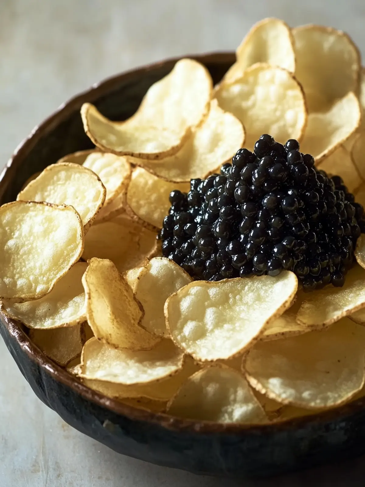 Caviar and Potato Chips: A Luxurious Twist on Snacking 2 Caviar and Potato Chips