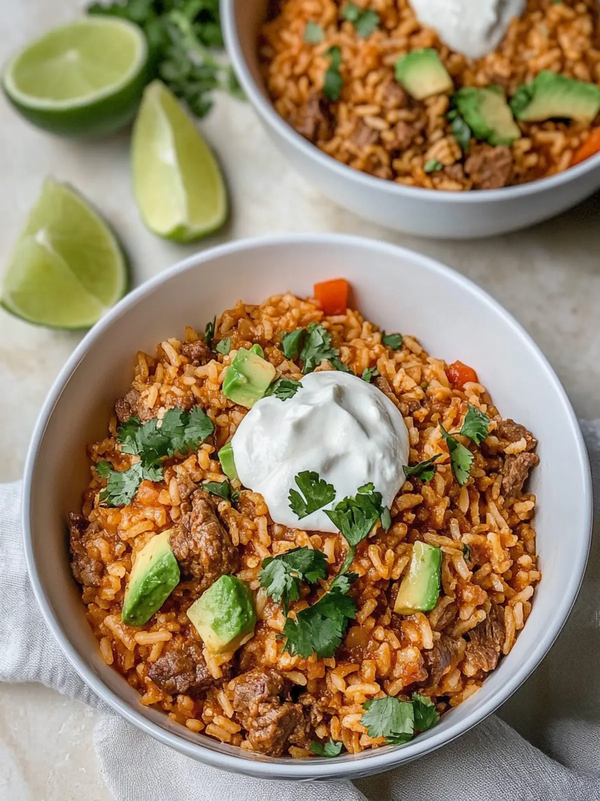 Savory Instant Pot Mexican Style Beef and Rice in 30 Minutes 5 Instant Pot Mexican Style Beef and Rice