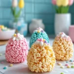 Cute and Colorful Easter Egg Rice Krispies Treats for Spring Fun 2 Cute and Colorful Easter Egg Rice Krispies Treats